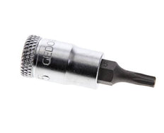 Insert de douille 1/4" Gedore pour vis Torx internes TX15