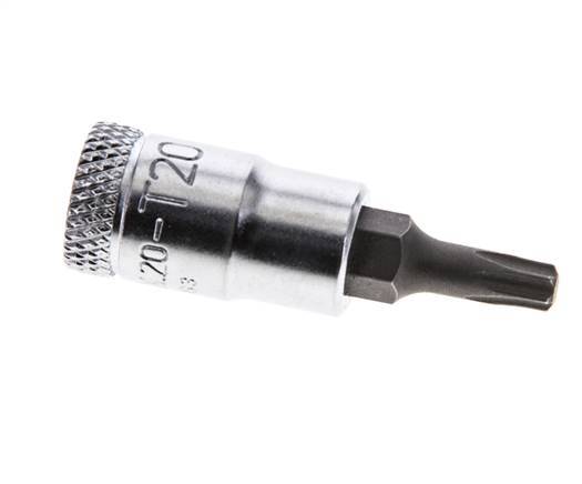 Insert de douille 1/4" Gedore pour vis Torx internes TX20