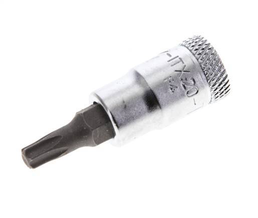 Insert de douille 1/4" Gedore pour vis Torx internes TX25