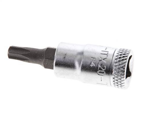 Insert de douille 1/4" Gedore pour vis Torx internes TX25