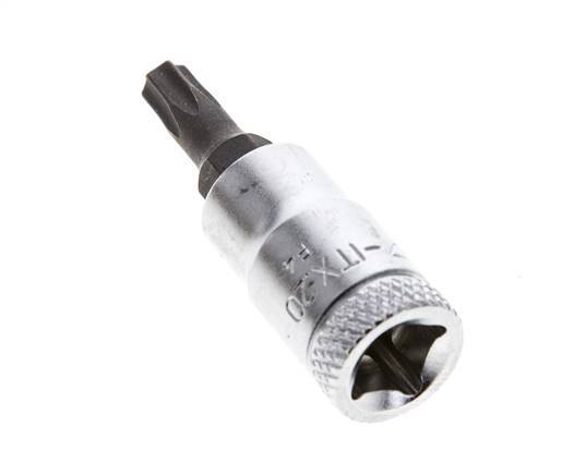 Insert de douille 1/4" Gedore pour vis Torx internes TX25