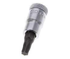 Insert de douille 1/4" Gedore pour vis Torx internes TX27