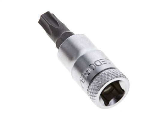 Insert de douille 1/4" Gedore pour vis Torx internes TX30