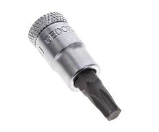 Insert de douille 1/4" Gedore pour vis Torx internes TX30
