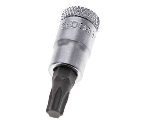 Insert de douille 1/4" Gedore pour vis Torx internes TX30