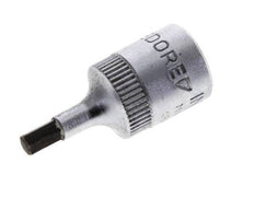 Insert pour douille 1/4" Gedore 28mm long pour vis à douille hexagonale 3 mm