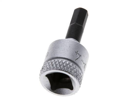 Insert pour douille 1/4" Gedore 28mm long pour vis à douille hexagonale 4 mm