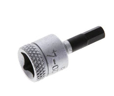 Insert pour douille 1/4" Gedore 28mm long pour vis à douille hexagonale 4 mm