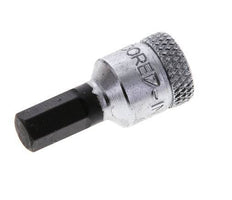 Insert pour douille 1/4" Gedore 28mm long pour vis à douille hexagonale 6 mm