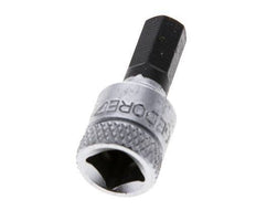 Insert pour douille 1/4" Gedore 28mm long pour vis à douille hexagonale 6 mm