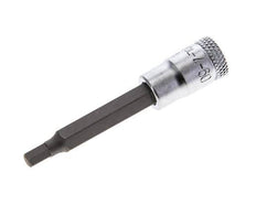 Insert pour douille 1/4" Gedore 60mm long pour vis à douille hexagonale 4 mm