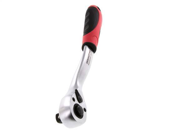 Cliquet angulaire rouge 1/2" Gedore avec levier de changement de direction