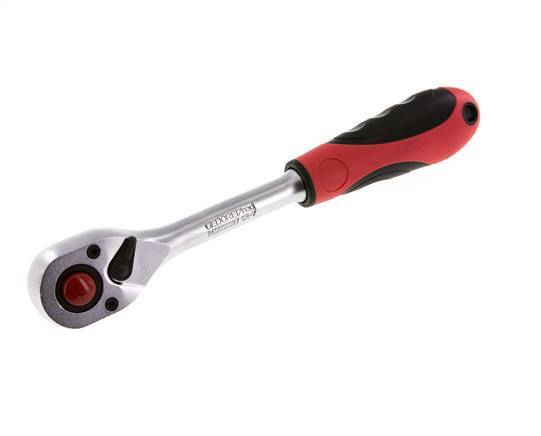 Cliquet rouge Gedore 1/2" avec levier de commutation et bouton de verrouillage