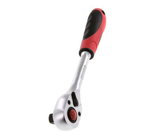 Cliquet rouge Gedore 1/2" avec levier de commutation et bouton de verrouillage