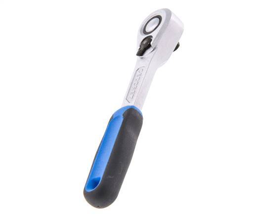 Cliquet 1/4" Gedore avec levier de commutation et bouton de verrouillage/déverrouillage