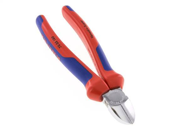 Knipex Pince coupante diagonale 180 mm manches 2-composants