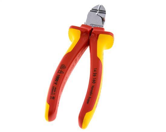 Knipex Pince coupante diagonale 160 mm Testée VDE jusqu'à 1000V pour le dénudage des fils électriques