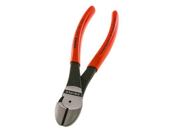Knipex Power Pince coupante diagonale 180 mm poignées plastifiées