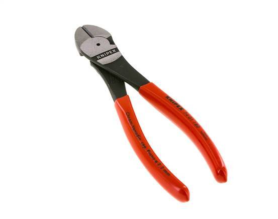 Knipex Power Pince coupante diagonale 180 mm poignées plastifiées