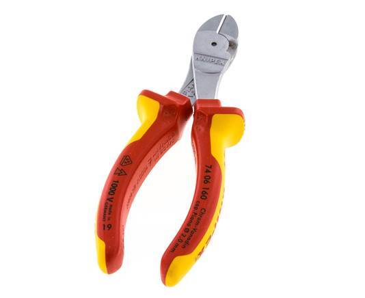 Knipex Power Pince coupante diagonale 160 mm Testée VDE jusqu'à 1000V