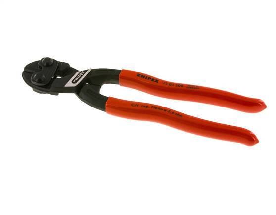Knipex Pince coupe-boulons 200 mm poignées plastifiées