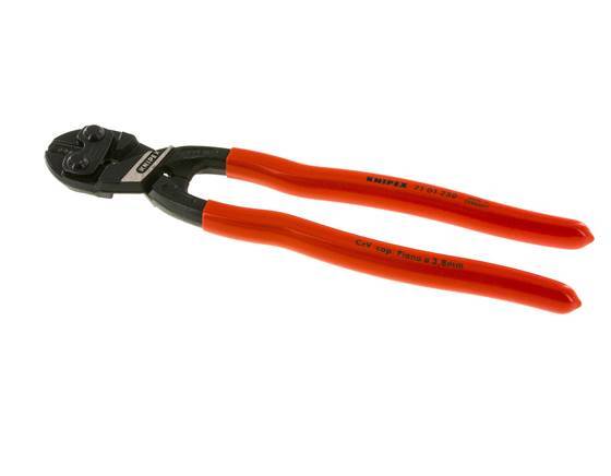 Knipex Pince coupe-boulons 250 mm poignées plastifiées