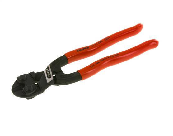 Knipex Pince coupe-boulons 200 mm Poignées plastifiées avec évidement