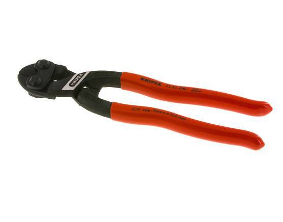 Knipex Pince coupe-boulons 200 mm Poignées plastifiées avec évidement