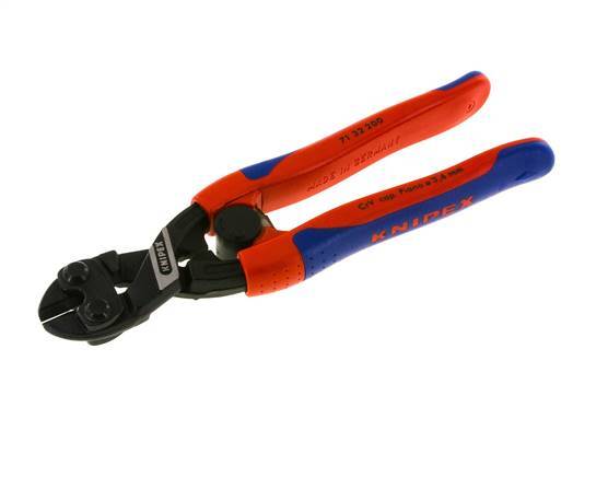 Knipex Pince à couper les boulons 200 mm poignées à 2 composants avec évidement