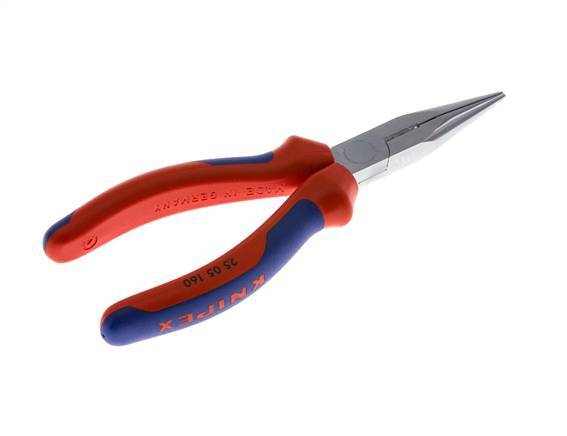 Knipex Pince droite à becs pointus 160 mm manches 2 composants