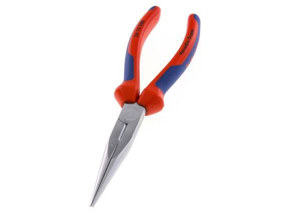 Knipex Pince droite à becs pointus 200 mm manches 2 composants