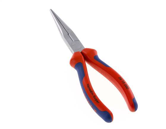 Knipex Pince droite à becs pointus 200 mm manches 2 composants