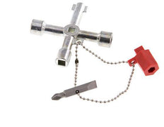 Clé d'armoire de commande standard 72x72mm