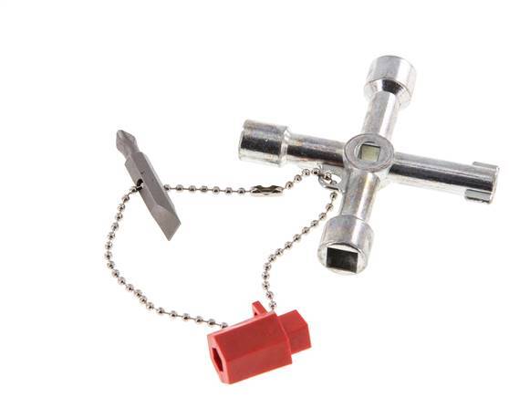 Clé d'armoire de commande standard 72x72mm