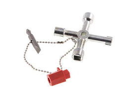 Clé d'armoire de commande standard 72x72mm