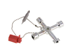 Clé d'armoire de commande standard 72x72mm