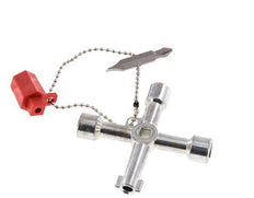 Clé d'armoire de commande standard 72x72mm