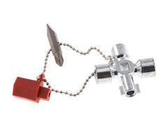 Clé d'armoire de commande Mini 42x42mm