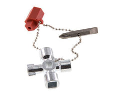 Clé d'armoire de commande Mini 42x42mm