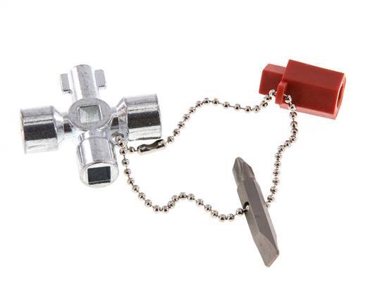 Clé d'armoire de commande Mini 42x42mm