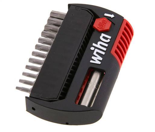 Wiha - Assortiment d'embouts TORX 13 pièces avec porte-embouts