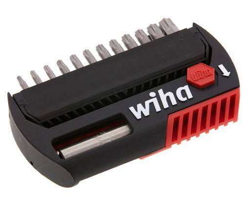 Wiha - Assortiment d'embouts TORX 13 pièces avec porte-embouts
