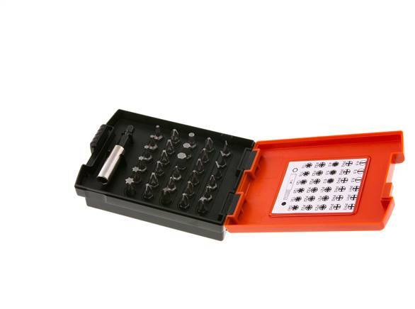 Wiha 31-Pièces Assortiment De Bits Support Magnétique Boîte En Plastique
