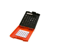 Wiha 31-Pièces Assortiment De Bits Support Magnétique Boîte En Plastique