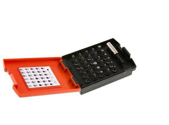 Wiha 31-Pièces Assortiment De Bits Support Magnétique Boîte En Plastique