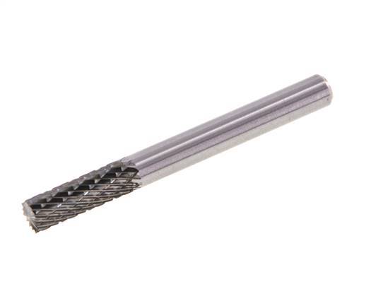 Cylindre ZYA-S avec fraise en carbure de tungstène de 6 mm en forme de coupe en bout