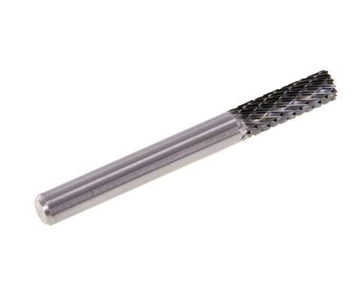 Cylindre ZYA-S avec fraise en carbure de tungstène de 6 mm en forme de coupe en bout