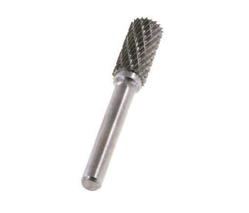 Cylindre ZYA-S avec fraise en carbure de tungstène de 10 mm en forme de coupe en bout