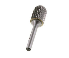 WRC Fraise en carbure de tungstène 16 mm en forme de cylindre à nez sphérique