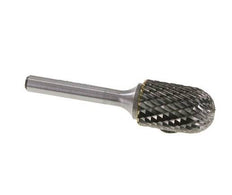 WRC Fraise en carbure de tungstène 16 mm en forme de cylindre à nez sphérique